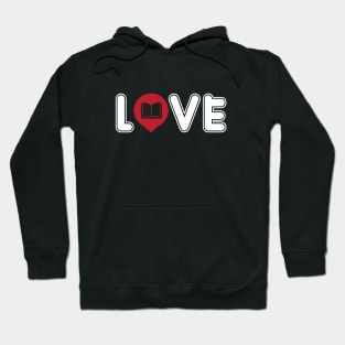 Book Love Gift Design Hoodie